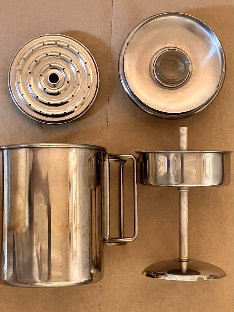 Snow Peak PR-006 stainless steel percolator 6 cups Snowpeak
