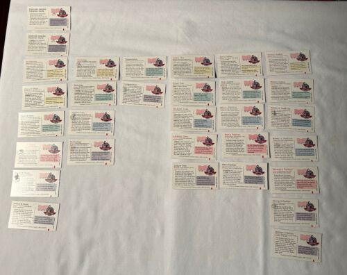 2001 DORAL Sigarette Collector Century Istantanee Set di Carte Varie ~ Lotto di 31 Carte - Foto 4 di 7