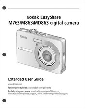 Kodak EasyShare M763 M863 MD863 Digital Camera User Guide Instruction Manual