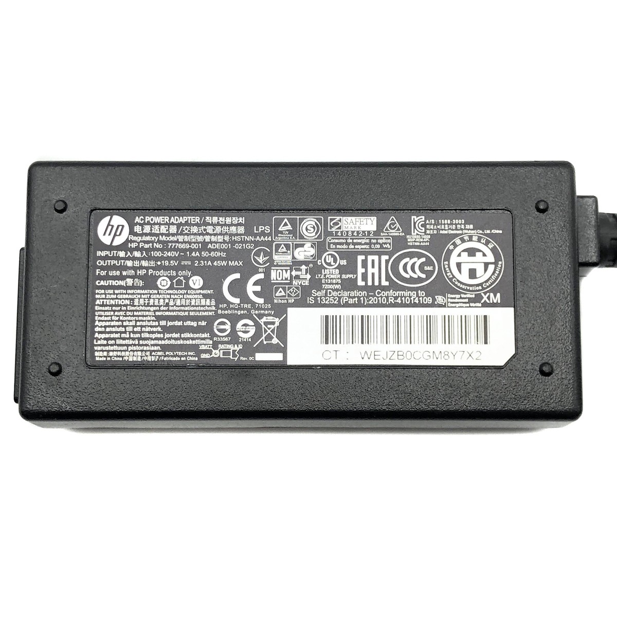 Genuine 45W HP AC Adapter Charger Split X2 13- RMN TPN-C119 TPN