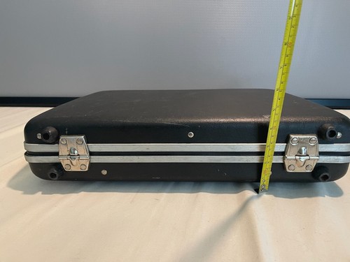 Vintage American Tourister Aktentasche Attache schwarz Hartschale Gepäck ohne Schlüssel USA - Bild 8 von 8