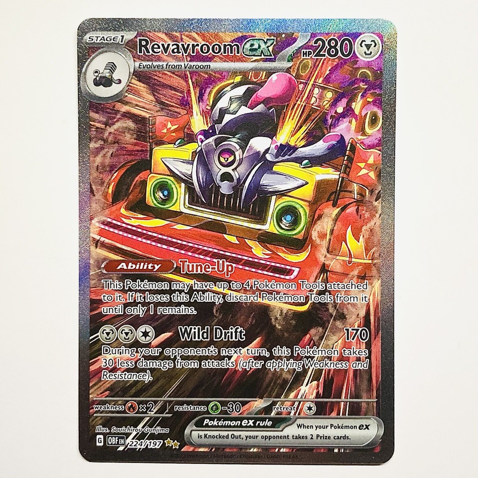 ｍ Revavroom Ex 224/197 SV03: Obsidian Flames for sale | eBay