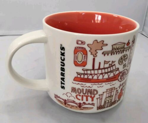 Starbucks Been There Series St. Louis MO 14oz Mug New! Discontinued! - Picture 2 of 6