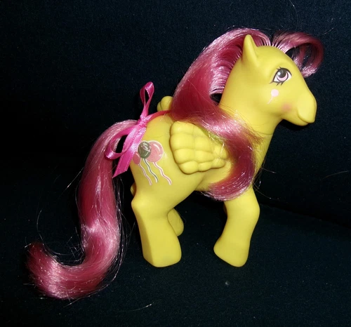 Rose: My Little Pony Vintage Magic Message MM Pegasus Floater EXCELLENT G1