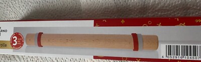 Holz Teigroller Set mit Abstandshalter Ausroll Stab Fondant Nudelholz Teig Rolle
