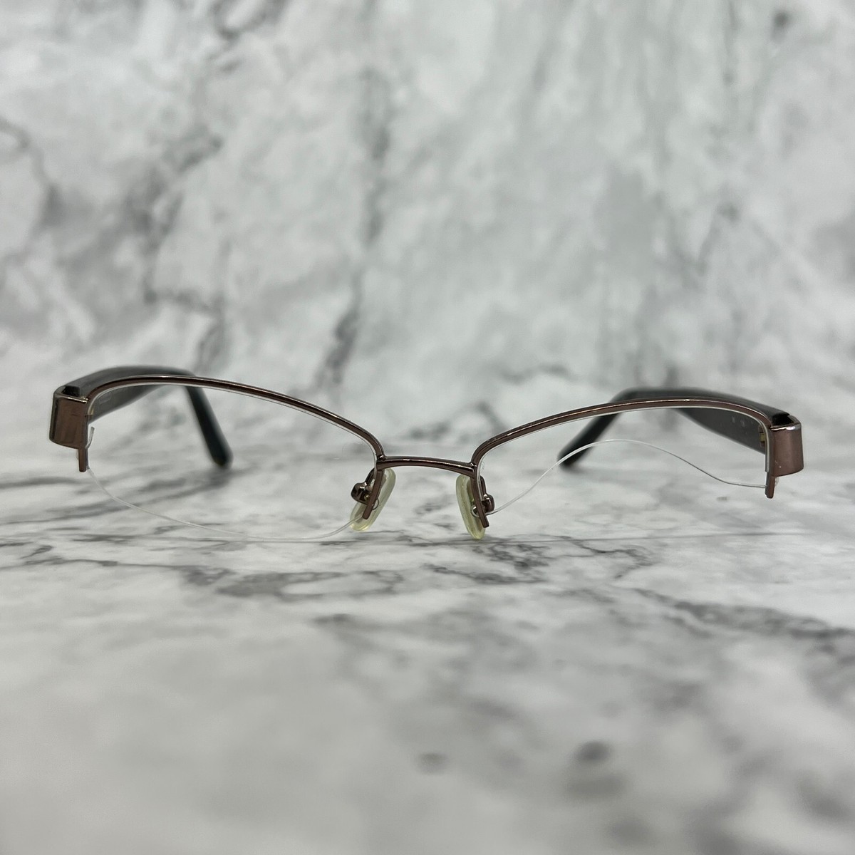 Coach Suzanna (246) Tan Eyeglasses Brown Rectangular Half  display picture 1
