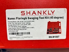 Flaring Tool Set (10 Piece - Professional Grade) Heavy Duty Brake Line Flaring T