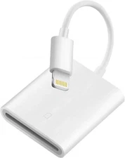 [Apple MFi Certified] SD Card Reader for iPhone/iPad,Lightning to SD Card Camera