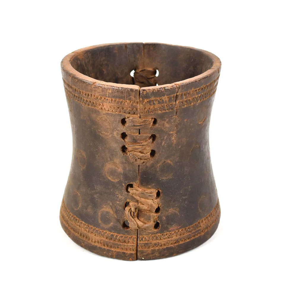 Pulsera brazo madera Songye Congo Foto 4 de 4