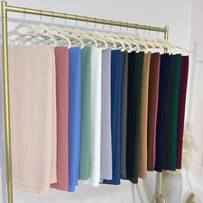 180*70cm Crinkle Plain Long Scarf Hijab Wrap Shawl Muslim Women Headscarf Stole