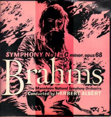 Brahms Symphony No 1 In C Minor, Opus 68 MONO World Record Club Vinyl LP