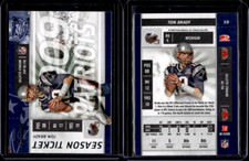 2009 Panini Playoff Contenders #59 Tom Brady Season Ticket
