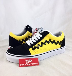 vans peanuts old skool charlie brown