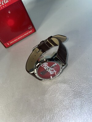 Vintage 2002 Coca-Cola Coke Watch & 4 display picture 1