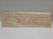 Vintage Dritz See-Thru Dressmakers Ruler 15x4 T Square Plastic Sewing MULTI Tool