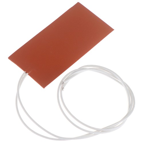 15W 12V 5*10cm Engine Oil Tank Silicone Heater Pad Rubber Heating Mat Warm C^DI - Picture 2 of 12