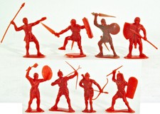 Marx Recast 60mm Egyptians - 8 in 4 poses OUR CHOICE - 1980s former Soviet Union