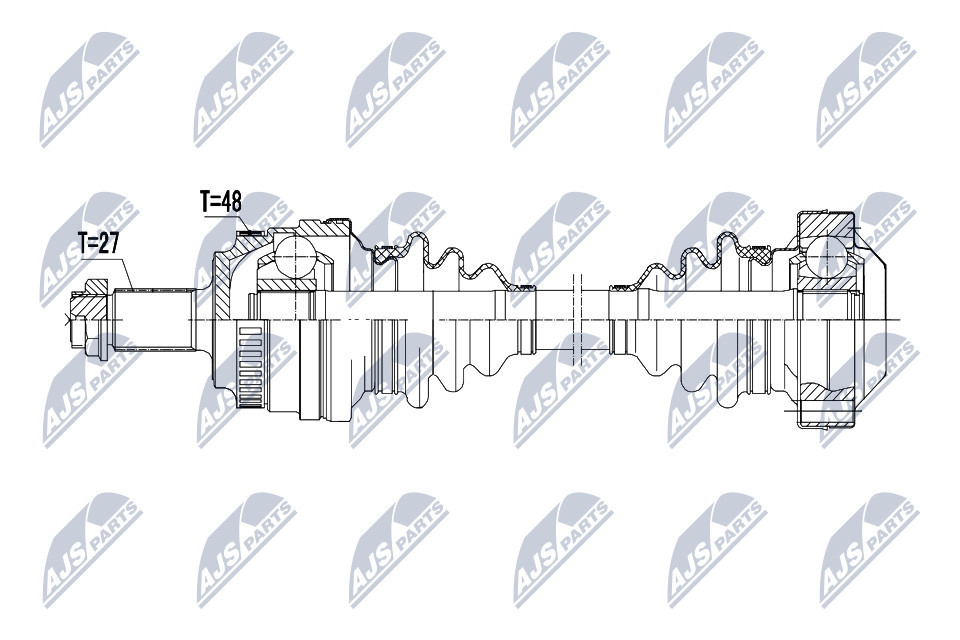 NPW-BM-147 NTY Drive Shaft for BMW