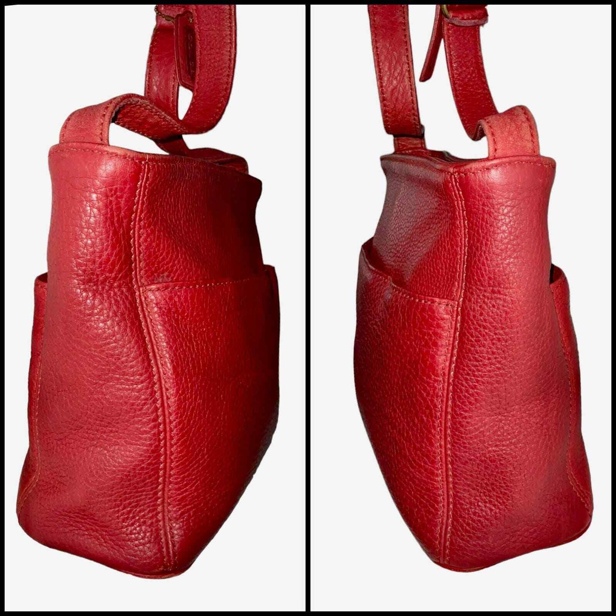 Coach Vintage Sonoma Convertible Crossbody Bag 4924 Red Coach Vintage Sonoma Convertible Crossbody Bag 4924 Red