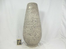 70´s Silberdistel Fat Lava Keramik Vase in a unusual light grey glaze variation 
