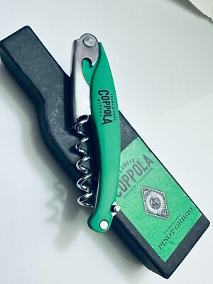 FRANCIS COPPOLA WINERY Pinot Grigio Corkscrew Waiters Wine Key Opener