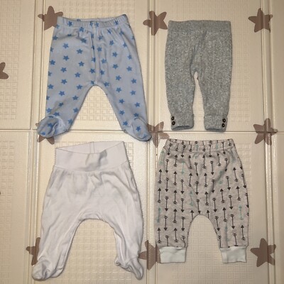 4x Baby Hosen DKNY Jeans Emily & Oliver 0-3 Monate Junge 