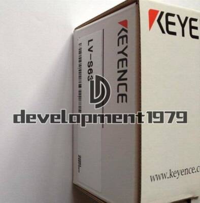 One New KEYENCE Digital Optical Fiber Amplifier LV-S63 LVS63