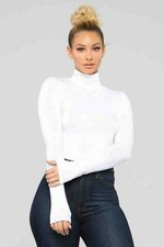 LADIES WOMENS POLO NECK ROLL NECK TURTLE NECK PLAIN JUMPER TOP LONG SLEEVE 8-26