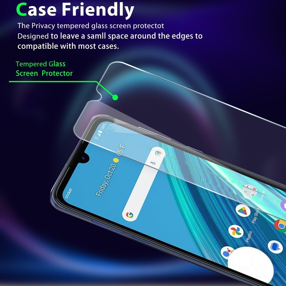 Vetro Temperato Per Blu Vari Modelli 2 Vetri Temperati Per BLU G93, G73L, G63, G53, G43, G33 - Protezione Schermo 9H, Anti-impronte Schermo BLU G53 G43 G33 - Foto 4