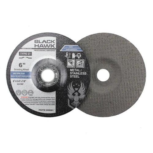 20 Pack - 6" x 1/4" x 7/8" Metal Grinding Wheels T27 Discs for Angle Grinders