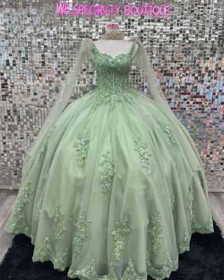 Sage Green Quinceanera Dresses XV Sweet 15 16 Prom Ball Gowns Party 2025 Dresses | eBay Sage Green Quinceanera Dresses XV Sweet 15 16 Prom Ball Gowns Party 2025 Dresses | eBay