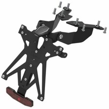 KTARSU112 PORTATARGA REGOLABILE LIGHTECH SUZUKI 650 SV 2016 + LUCE E CATADIOTTRO