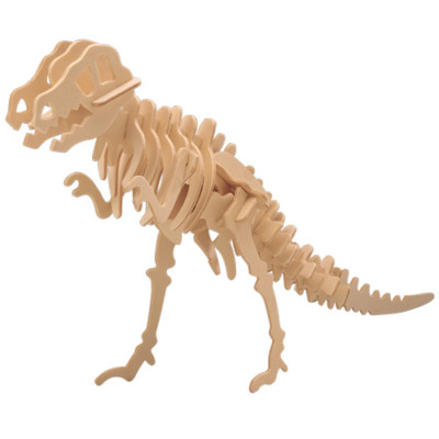 Tyrannosaurus 3D Holzbausatz Dinosaurier Tier Holz Steckpuzzle Holzpuzzle Dino