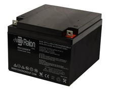 Raion Power 12V 26Ah Replacement Battery For Yuasa NP24-12