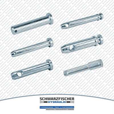 Oberlenkerbolzen Kat 2 142mm Nutzlänge Oberlenkerbolzen Sicherungsbolzen NEU