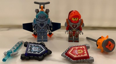 lego nexo knights stone clay minifigure