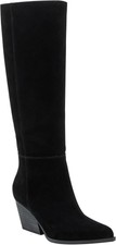 Marc Fisher Women's Challi Knee High Boot 10, Black 001