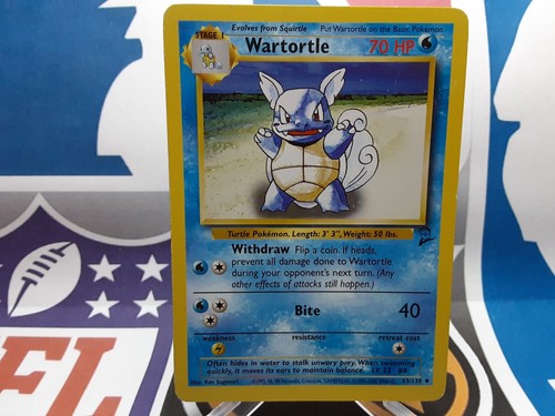 🔥2000 Pokémon Wartortle #63/130 - 第 1/4 張圖片