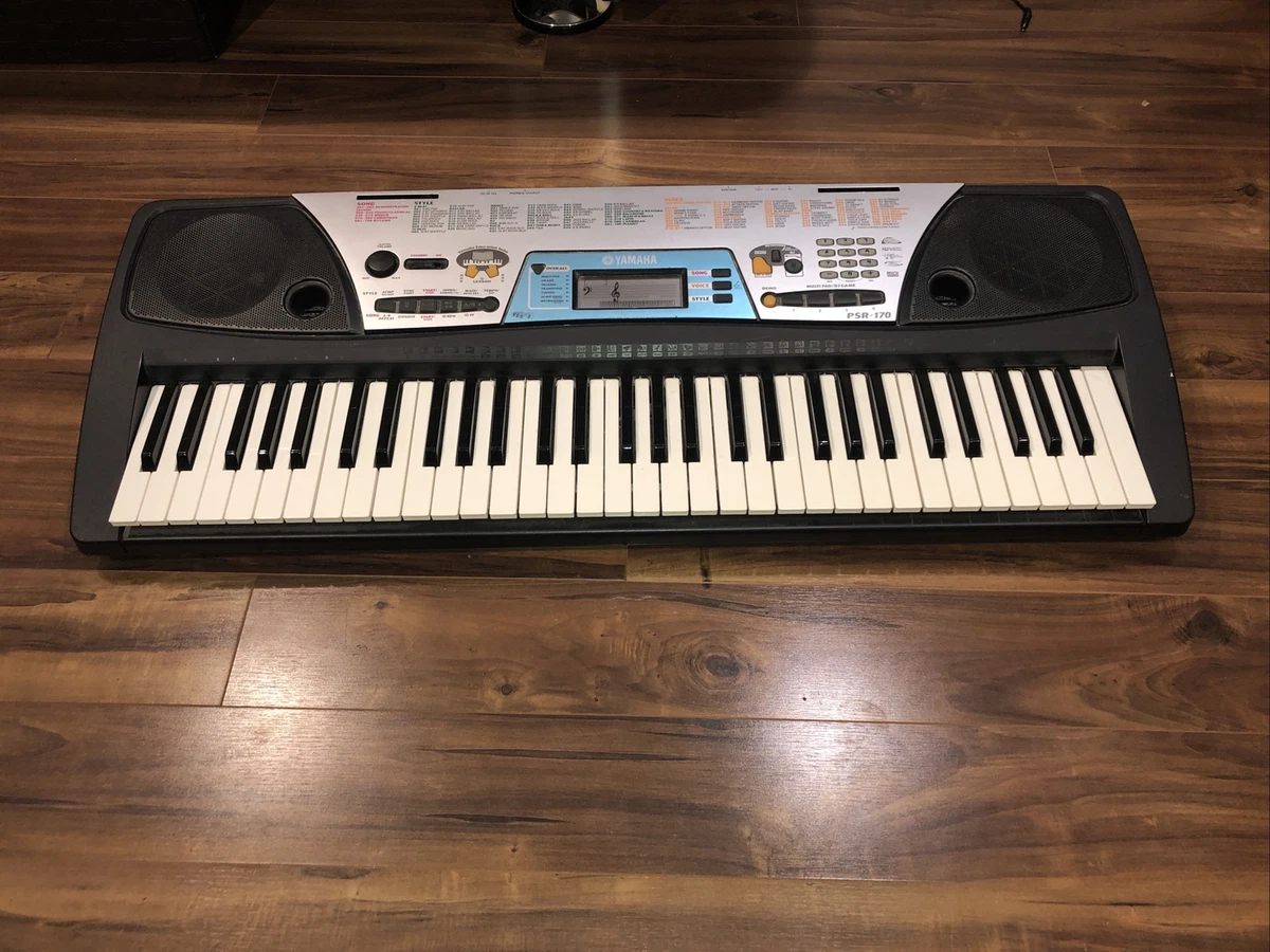 Piano synthétiseur yamaha psr-170 - piano-et-clavier