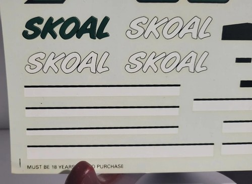 Vintage Skoal Bandit Nascar Decal, Total 4 - Picture 4 of 9