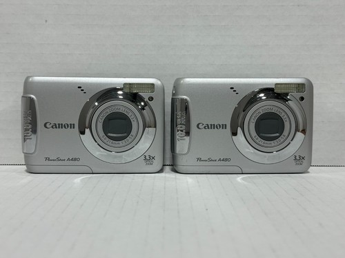 Canon PowerShot A480 10.0 MP 3.3x Opt. Zoom Compact Digital Camera No Batteries - Picture 15 of 18