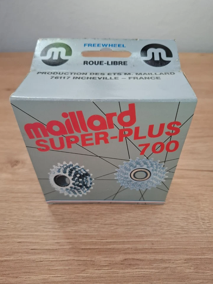 Запчасти для ретро-велосипедов новые в коробке новые из старых запасов Maillard 700 Super Plus колесо свободного хода — 6 скоростей 16T-21T - Изображение 2 из 4