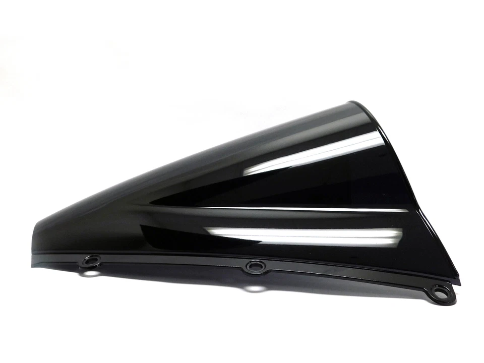 Parabrisas ABS negro doble burbuja para Honda CBR600RR 2003-2004 Foto 4 de 4