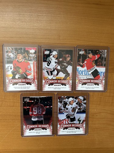 2023/24 UD The Connor Bedard Collection 30 Card COMPLETE SET! - Picture 9 of 24