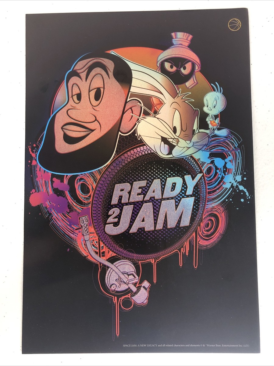 LeBron James Ready To Jam- Space Jam A New Legacy Mini Poster