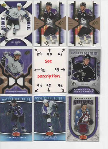 Los Angeles Kings SERIAL #'d Rookies Autos Jerseys KOPITAR DOUGHTY GRETZKY QUICK - Picture 63 of 99
