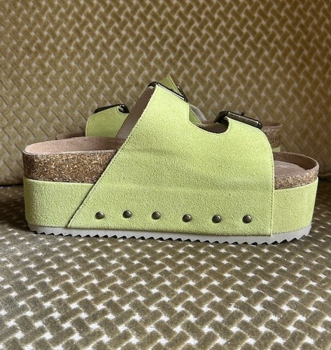Free People Intentionally Blank Rule Breaker Suede Platform Sandals NEW 8.5-9 - Picture 6 of 24