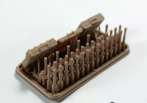 1: 35 World War II Model modification of German M24 grenade group Resin model - Picture 5 of 5