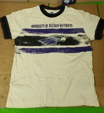 University of Wisconsin Whitewater Warhawks Logo Kids t shirt size XS 4-5 New