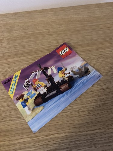 Lego Pirate set 6257 Castaway's Raft instructions L1 x